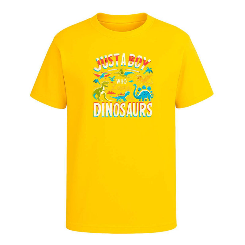 Playera Fan De Dinosaurios - Infantil
