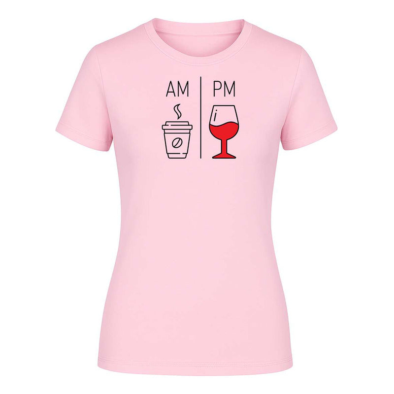 Playera "AM/PM Café y Vino" - Dama