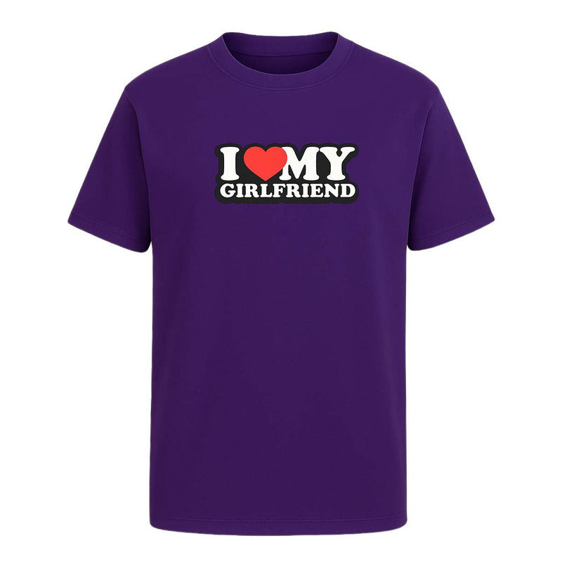 Playera "I Love My Girlfriend" - Hombre