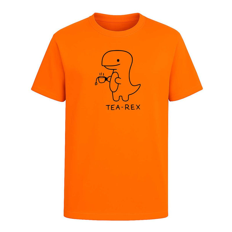 Playera Tea Rex Dinosaurio Té Cute Kawaii Regalo Infantil