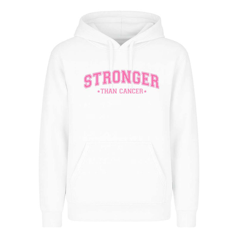 Sudadera Stronger Than Cancer Unisex Octubre Cancer De Mama
