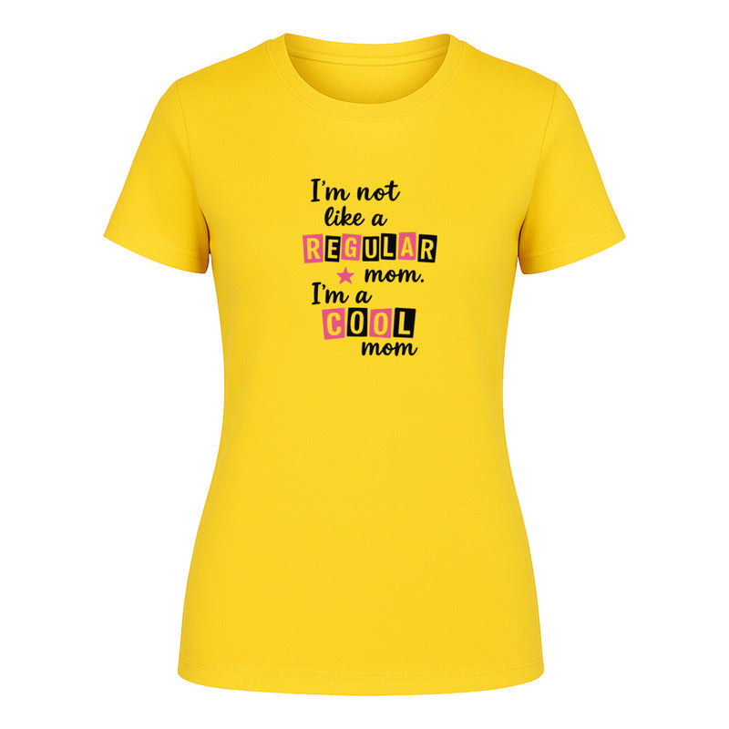 Playera "Cool Mom" Frase Divertida - Dama