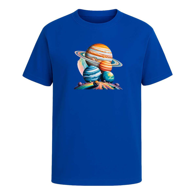 Playera "Sistema Solar Planetas" - Infantil