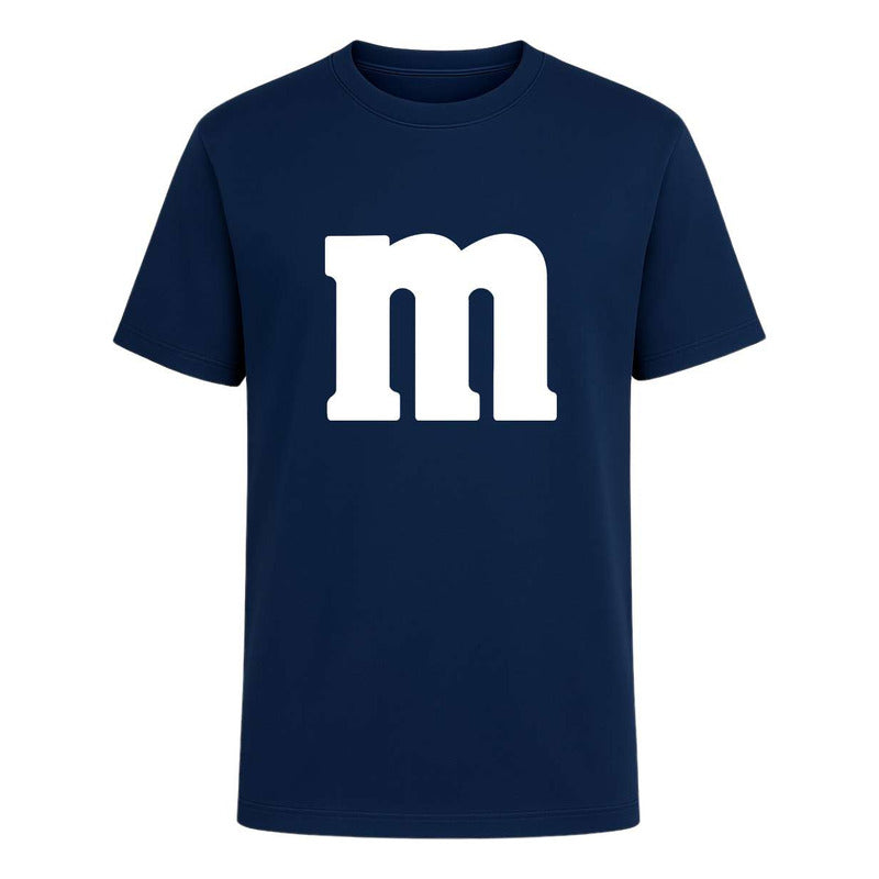 Playera infantil y juvenil de KreaLab con diseño divertido de M&M, ropa de disfraz colorida y cómoda para niños.