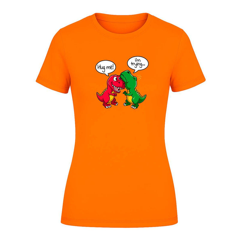 Playera "Dinosaurios Hug Me!" - Dama