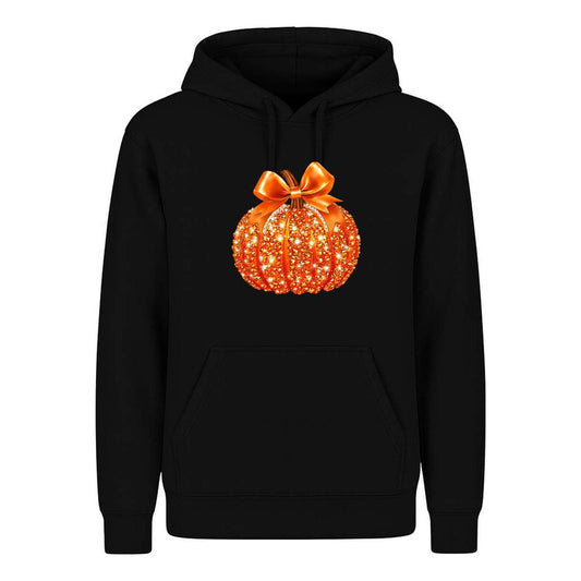 Sudadera Calabaza Brillante Lazo Halloween Fiesta Infantil