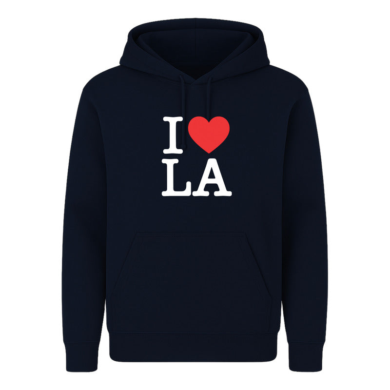 Sudadera Unisex I Love La Estilo Turístico Cool Trendy Usa
