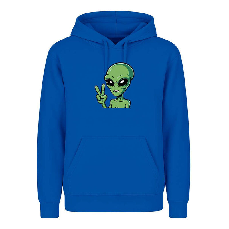 Sudadera Alien Señal De Paz Divertida Sci-fi Unisex