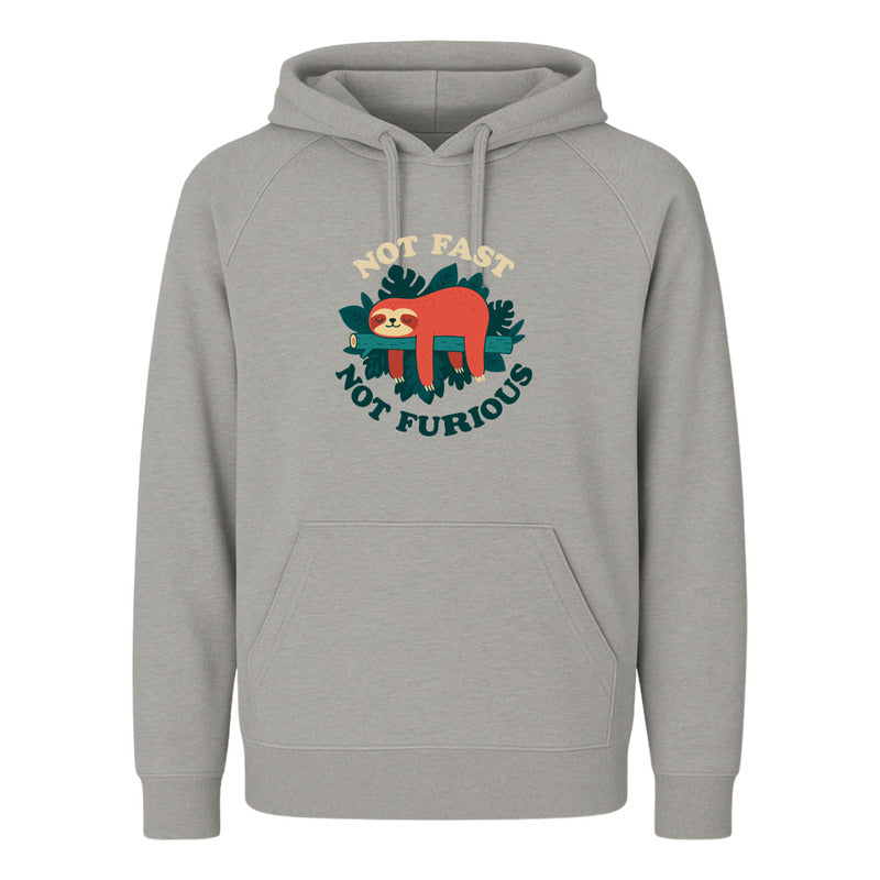 Sudadera Not Fast Not Furious  Diseño De Perezoso Divertido