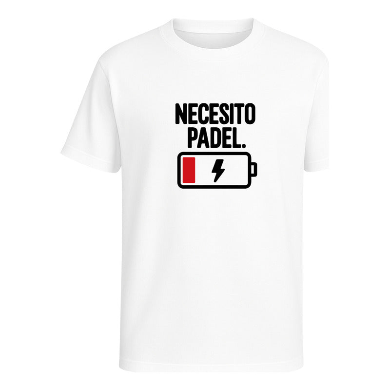 Playera "Necesito Pádel" - Infantil