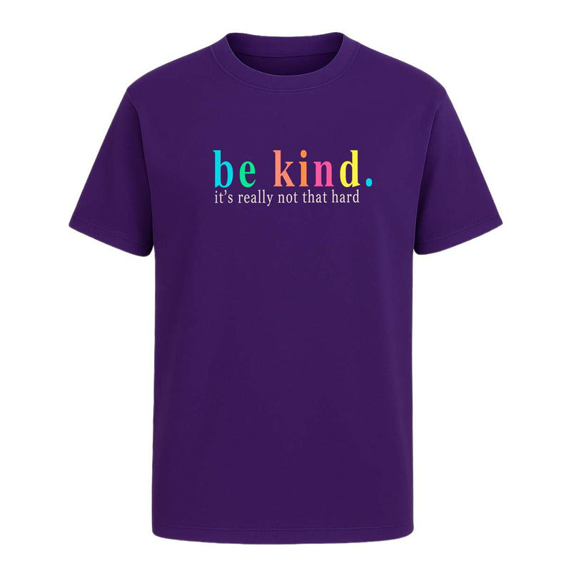 Playera Be Kind Frase Motivacional Amabilidad Unisex