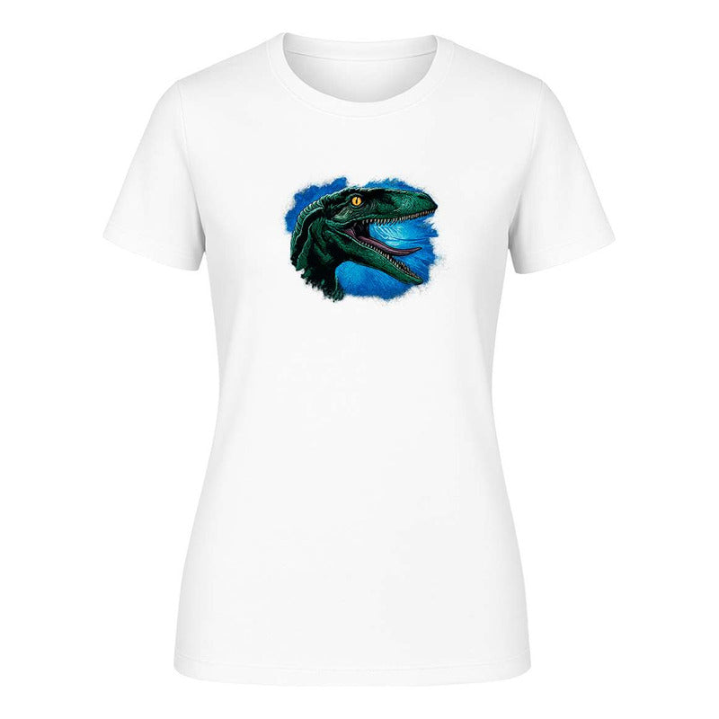 Playera "Velociraptor Realista" Geek - Dama