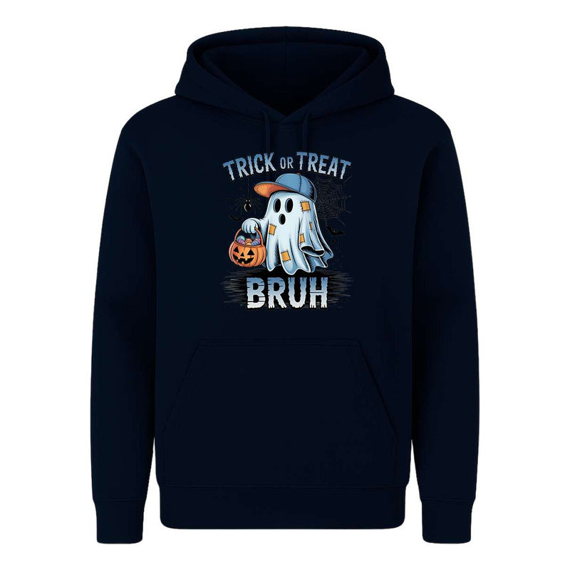 Sudadera Halloween Trick Or Treat Bruh Unisex Fantasma