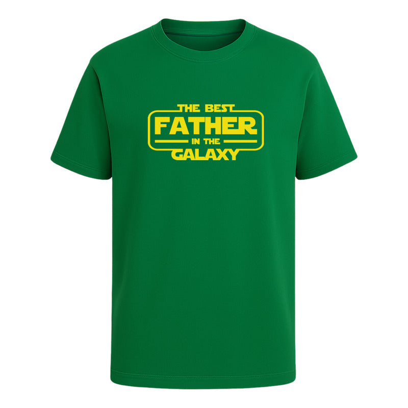 Playera Para Papá Mejor Padre De La Galaxia Regalo Sci-fi