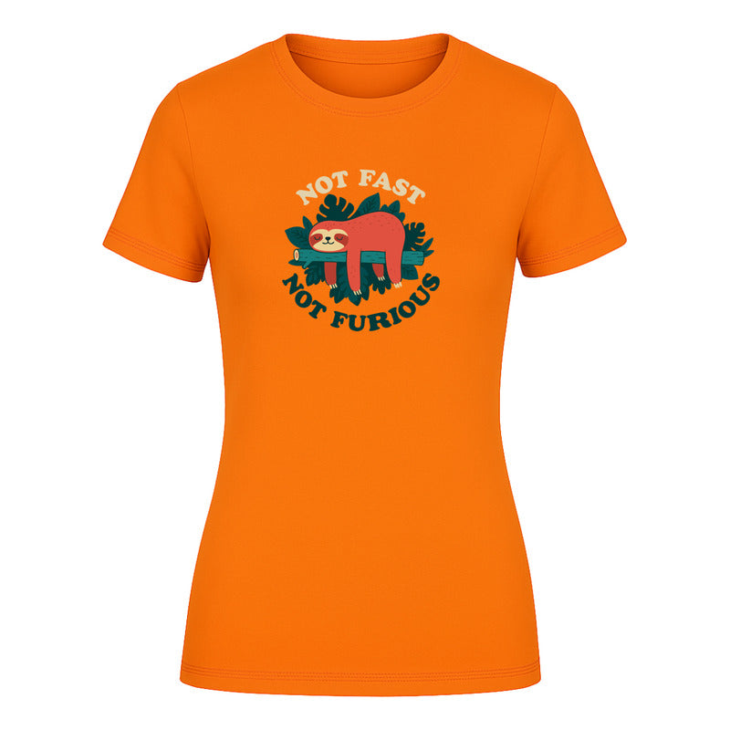 Playera "Not Fast Not Furious" Oso Perezoso - Dama