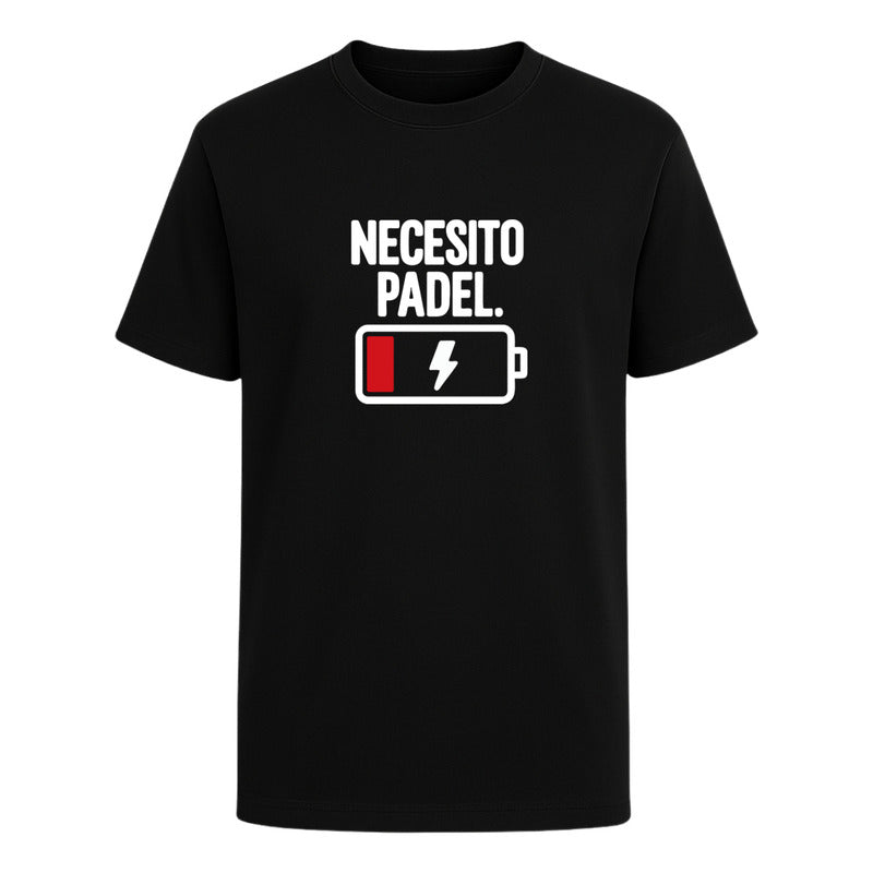 Playera "Necesito Pádel" - Infantil