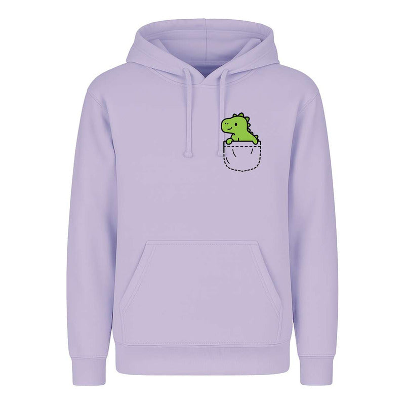 Sudadera Dinosaurio En Bolsillo Tierno Regalo Unisex