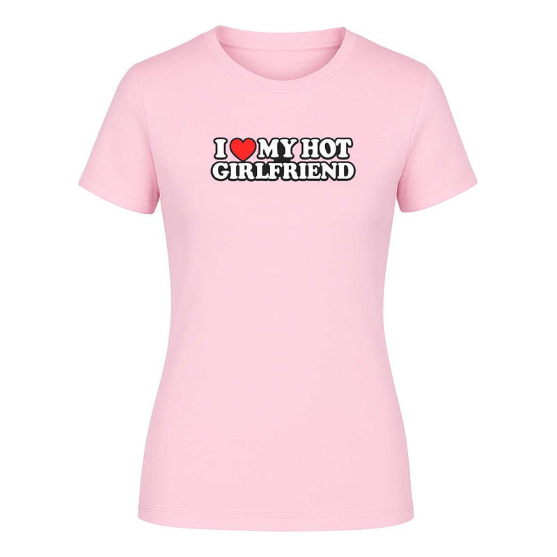 Playera "I Love My Hot Girlfriend" - Dama