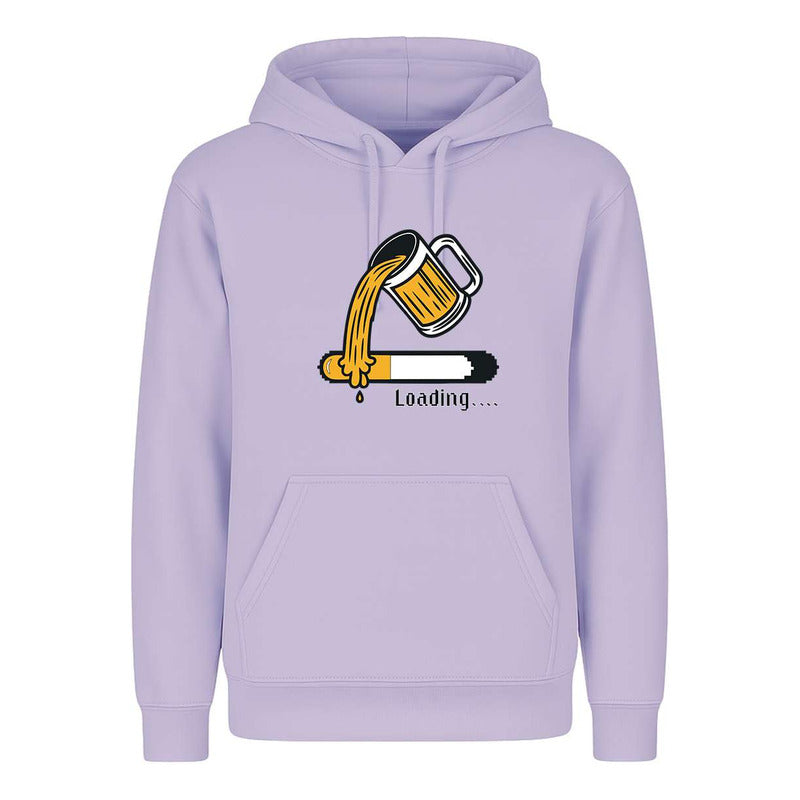 Sudadera Cargando Cerveza Divertida Fiesta Amigos Unisex