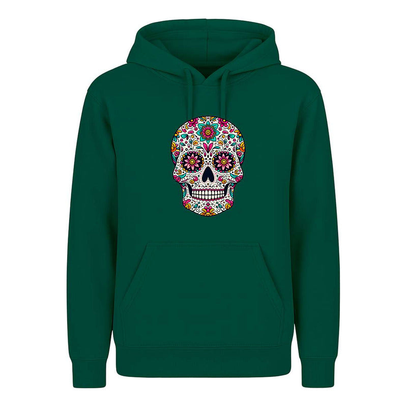 Sudadera Calavera Floral Día De Muertos Cultura Mexicana