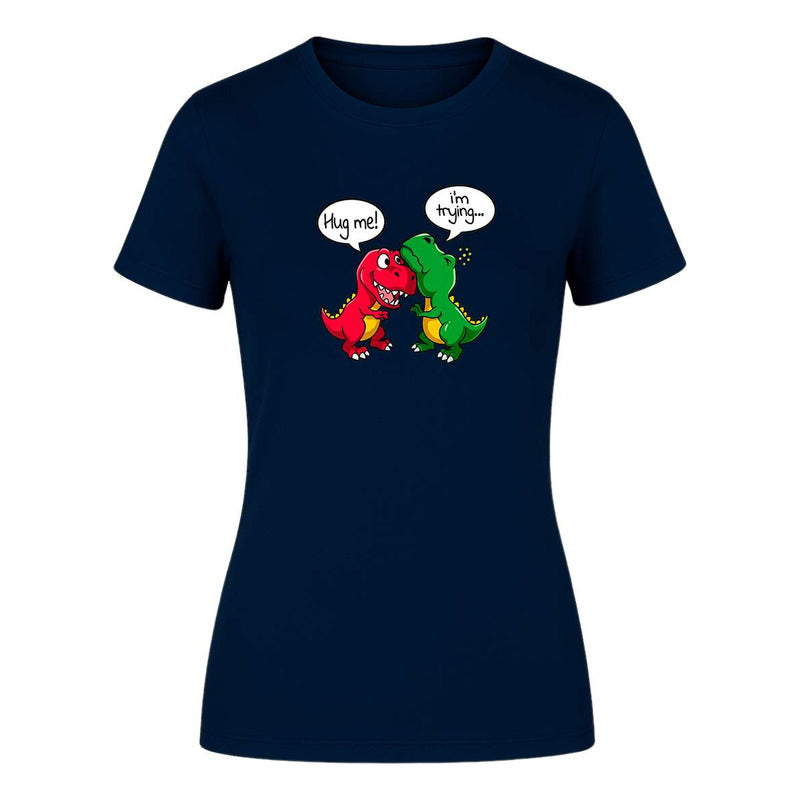 Playera "Dinosaurios Hug Me!" - Dama