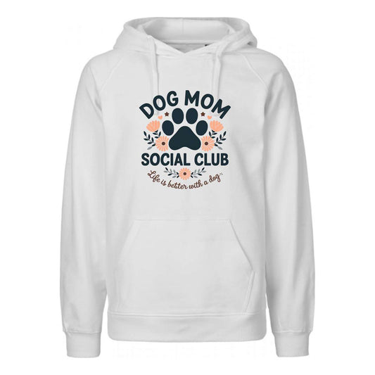 Sudadera Dog Mom Social Club Unisex Con Diseño Floral