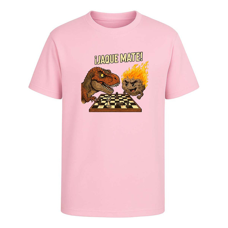 Playera "Jaque Mate Dinosaurio Vs Meteorito" - Infantil