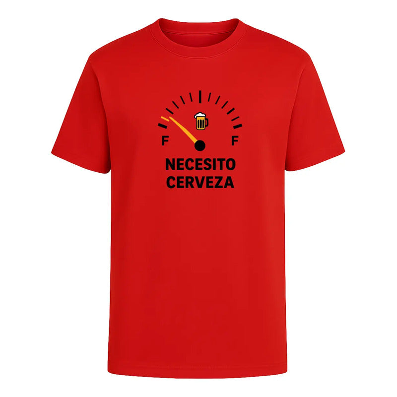 Playera Necesito Cerveza Chistosa De Hombre Para Cerveceros