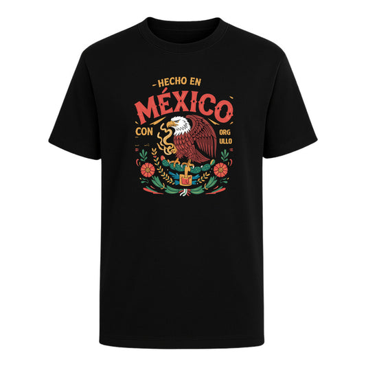 Playera Hecho En México Con Orgullo Águila Unisex Septiembre