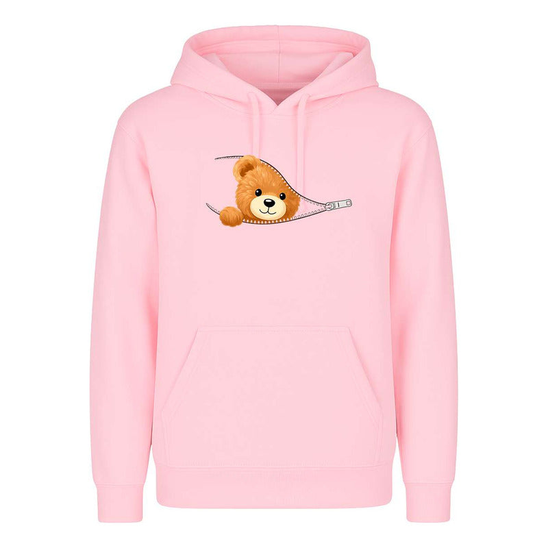 Sudadera Osito En Cierre Kawaii Tierno Divertida Infantil