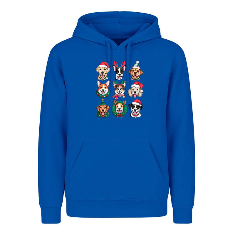 Sudadera Perros Navideños Dog Lover Santa Regalo Unisex