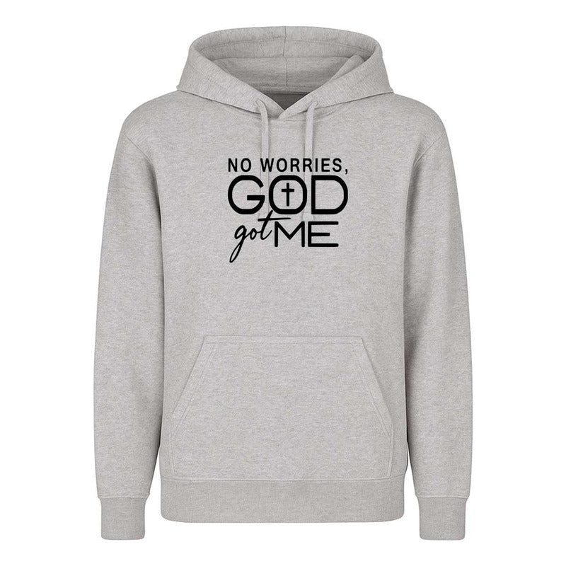 Sudadera No Worries God Got Me Cristiana Fe Oración Unisex