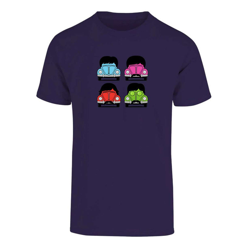 Playera "The Beatles" con Vochos Retro - Hombre
