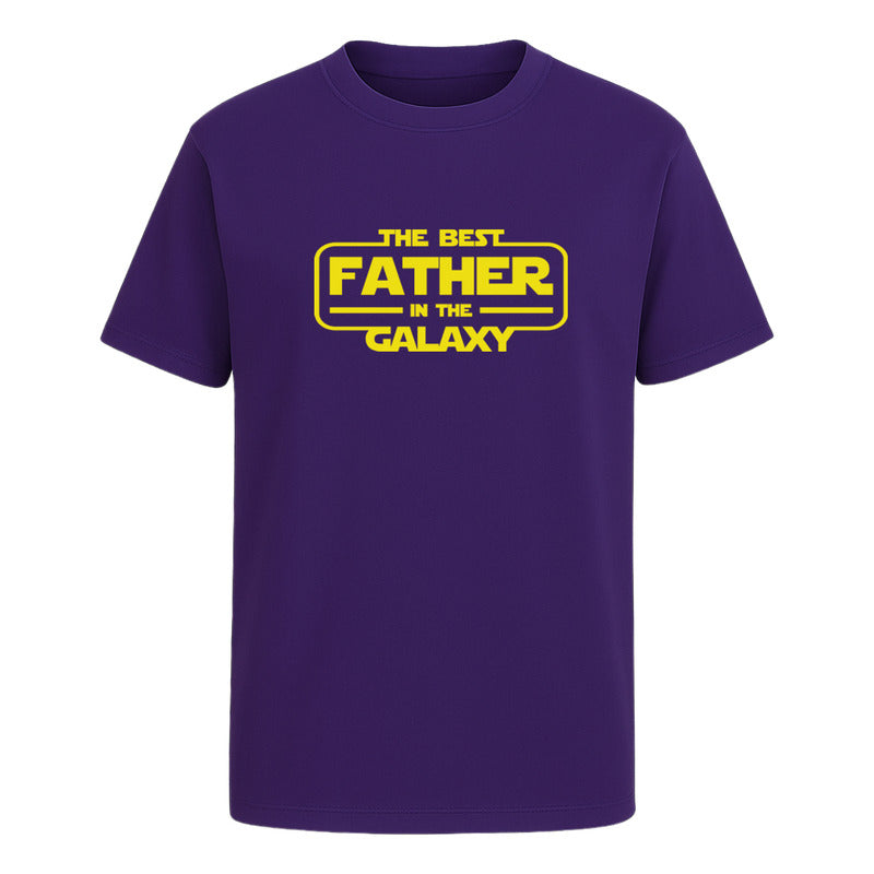 Playera Para Papá Mejor Padre De La Galaxia Regalo Sci-fi