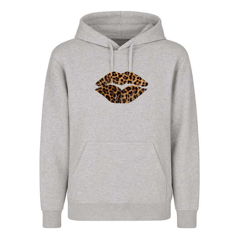 Sudadera Labios Animal Print Beso Sexy Moda Fiesta Unisex