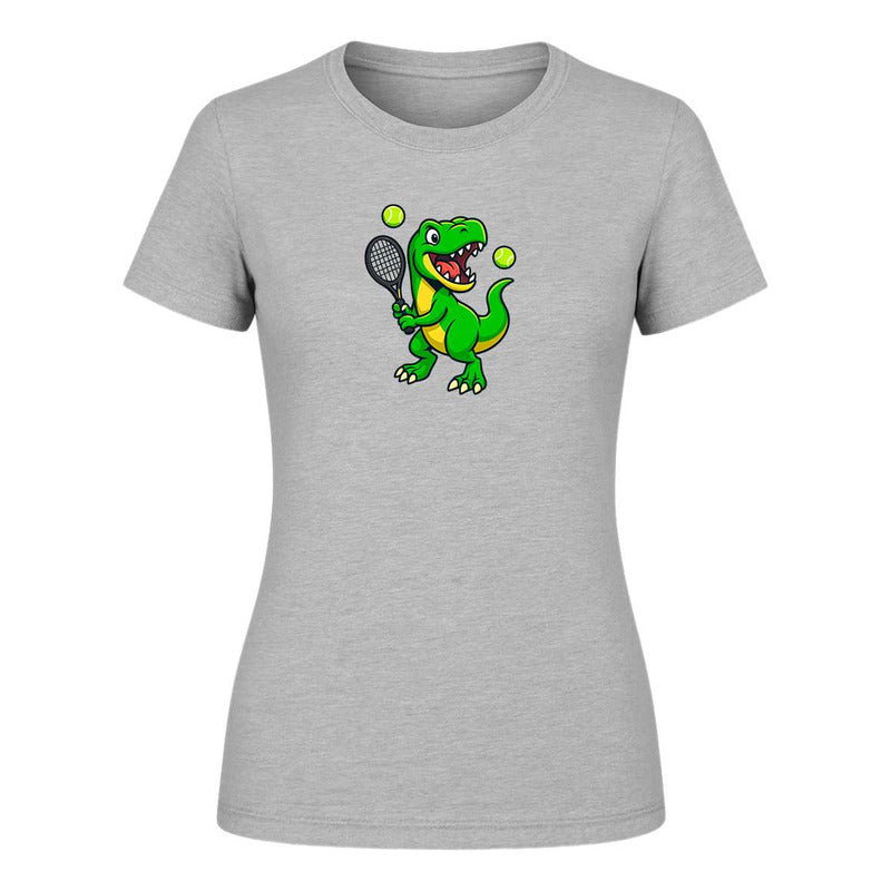Playera "Dinosaurio Tenista" T-Rex - Dama