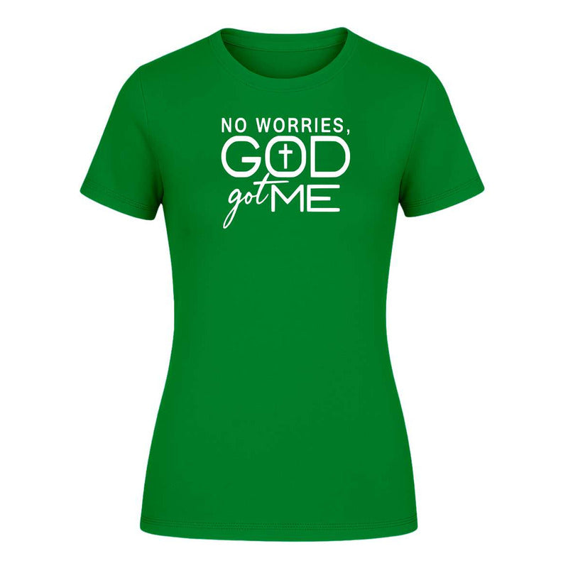 Playera "No Worries God Got Me" Cristiana - Dama