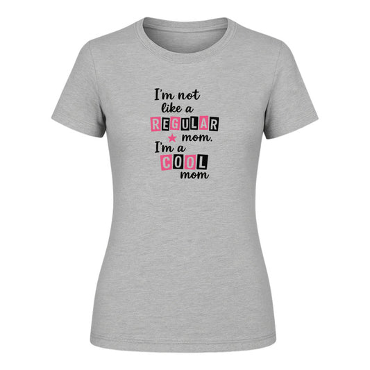 Playera "Cool Mom" Frase Divertida - Dama