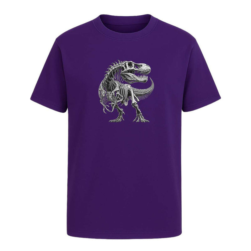Playera T-rex Esqueleto Dinosaurio Fósil Museo Fans Unisex