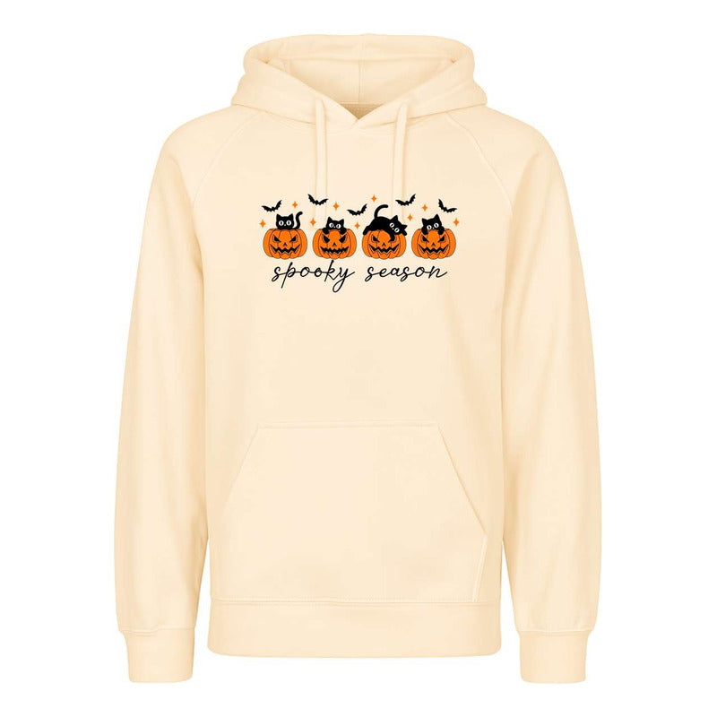Sudadera Spooky Season Infantil Halloween Calabazas Gatos