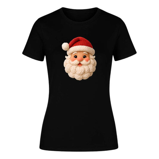 Playera Santa Tipo Knit Cute Navideña Kawaii Regalo Dama