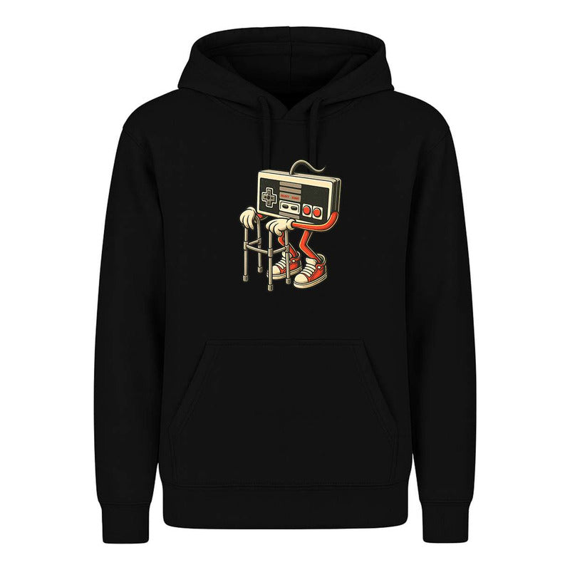 Sudadera "Gamer Vintage" Control Clásico