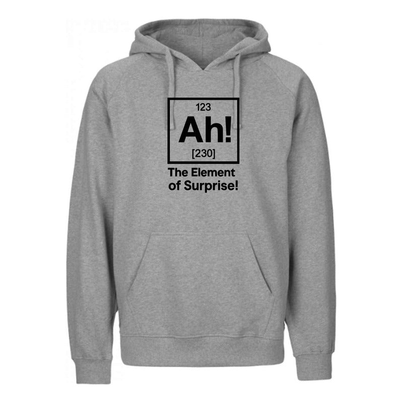 Sudadera Ah! Element Of Surprise Diseño Geek Nerd Divertido