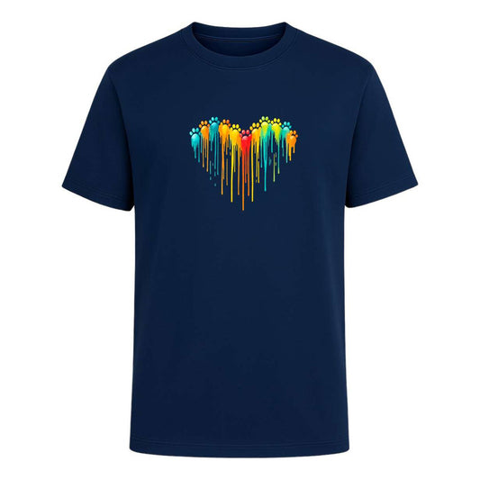 Playera "Corazón Huellitas" Mascotas - Infantil