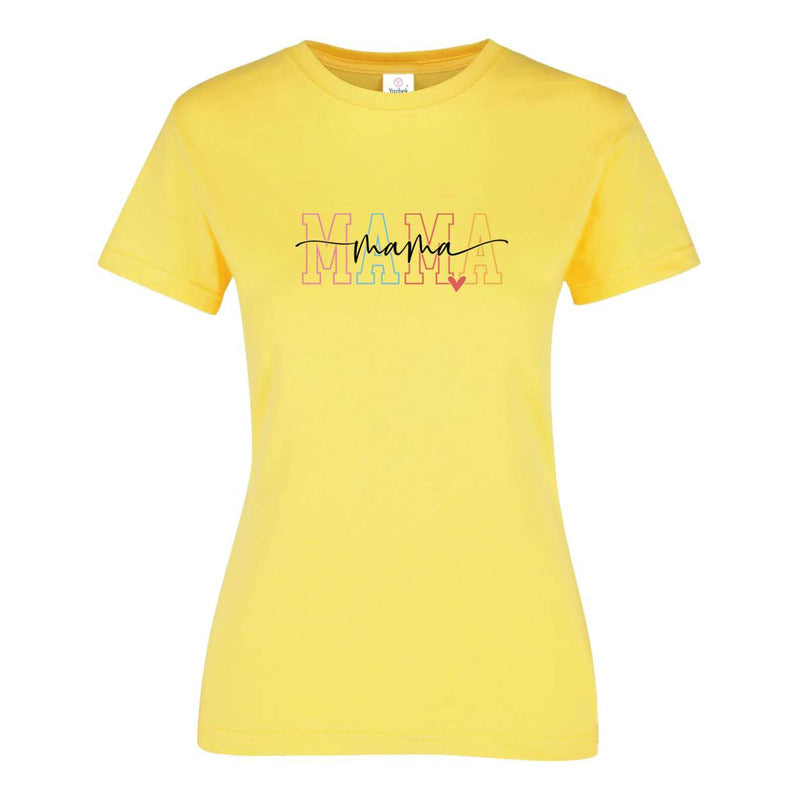 Playera Mamá Regalo Día De Las Madres Bonita Colorida