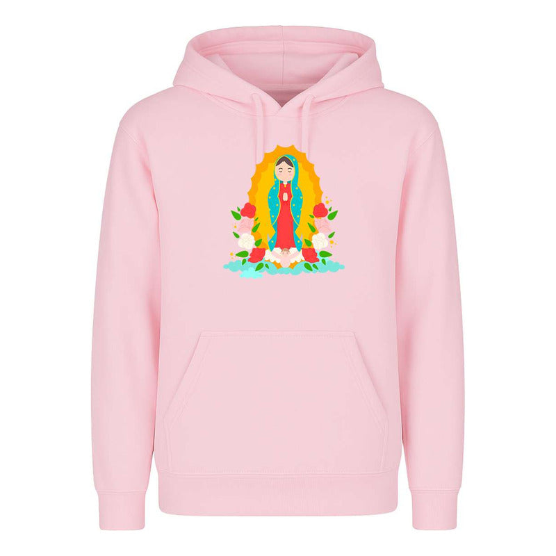 Sudadera Virgen De Guadalupe Mexicana Católica Infantil