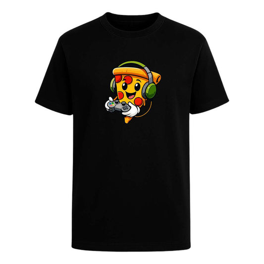 Playera Pizza Gamer Con Audífonos Control Divertida Infantil
