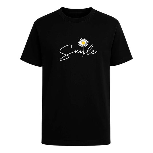 Playera Smile Margarita Frase Positiva Good Vibes Unisex