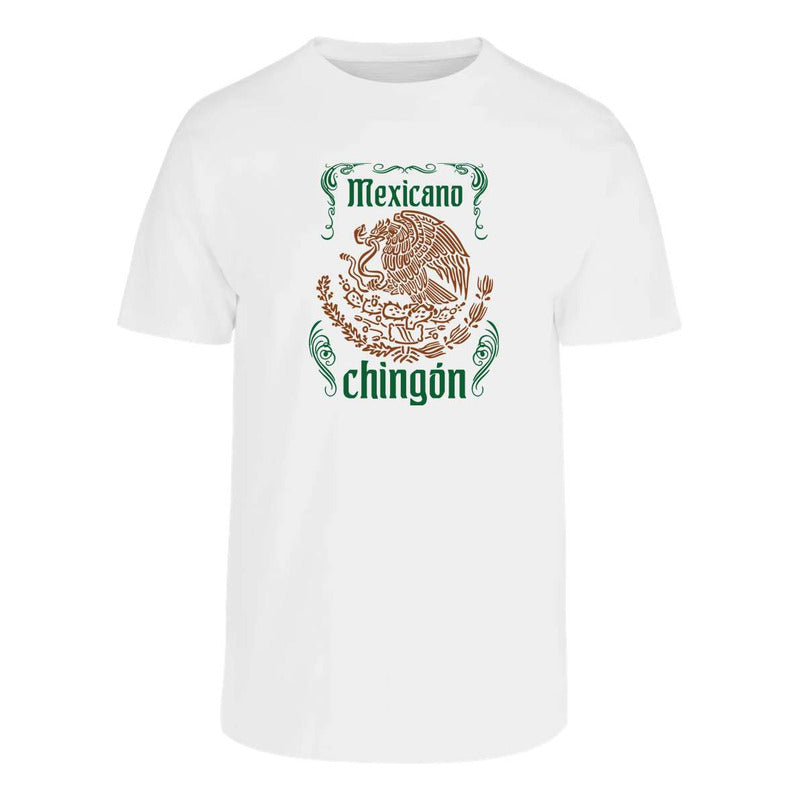Playera Mexicano Chingón México Para Caballero