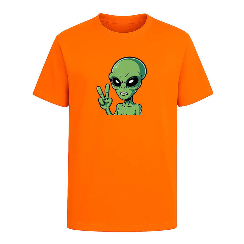 Playera "Alien Señal de Paz" Sci-fi - Infantil